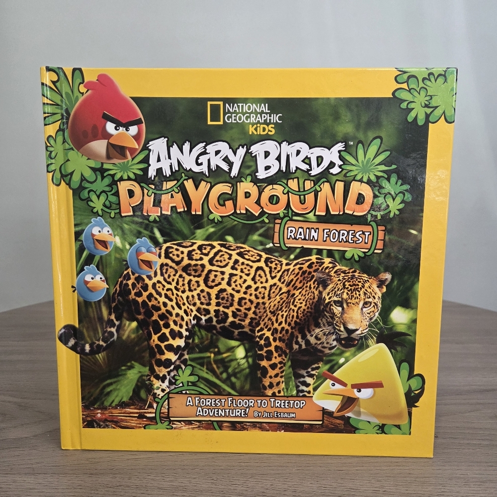 Angry Birds Playground: Rain Forest: A Forest Floor to Treetop Adventure Book